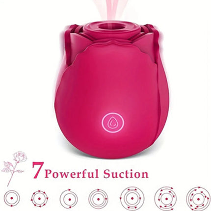 Rose Sex Toys women Vibrator Licking Sucking Vibarting for Clitoris Nipple Sucker Stimulator Adult Powerful Sexy Toys for Women