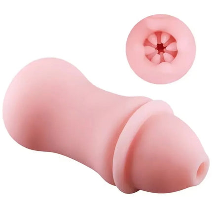 Artificial Masturbator Cup Male Realistic Vagina Soft Pocket Pussy Deep Throat Oral Blowjob Silicone Massager Sex Toys for Men