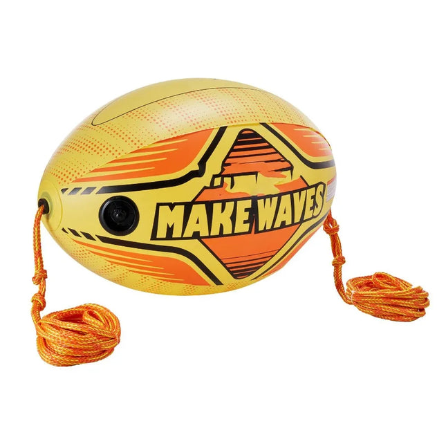 Booster Ball, Towable Tube Rope Performance Ball, Thickened PVC Inflatable Booster Balls for Boating and Water Sports - with Hi