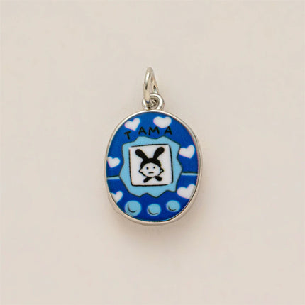 Autumn Bow Totoro Flower Salted Fish Little Fire Man Pendant DIY Necklace Accessories