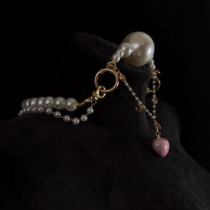 Pearl Ball Gag Collar Heart-Shaped Nipple Labia Clips Metal Bell Body Chain Sexy Accessories Multiple Sizes Butt Plugs Sex Toys