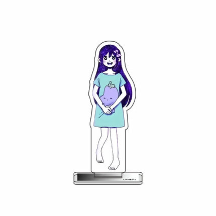 Game Omori 10cm Acrylic Figure SUNNY HERO KEL BASIL Standing Model Desktop Decoration Fan Collection Gift Keychain