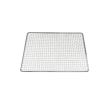 Outdoor Camping Barbecue Grilling Part Grates 304 Stainless Steel Rectangle Square BBQ Net Mesh Grill NonStick Baking Mat