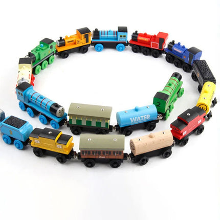 Thomas And Friends Wooden Train Pocket Toy Gorden Diesel Molley Lady Toby Rail Thomas Train Model Toy For Children Birthday Gift