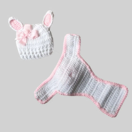 0-3M Newborn Baby Photography Clothing Girls Shooting Clothes Rabbit Baby Photography Props Newborn Photography Accessories