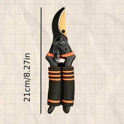 2026New Professional Titanium Bypass Pruning Shears Sharp Premium Garden Shears Pruning Shears Hedge Clippers Handheld Pruners