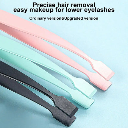 Precise Professional Makeup Tool Lash Applicator Tool Eyelash Cluster Non Slip  Applicator Tweezers for Travel Salon Separating