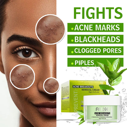 AILKE Acne Removal Face Care Set, Effectively Anti Acne-Prone Skin, Pimples, Control Breakouts, Unclog Pores, For Women and Men
