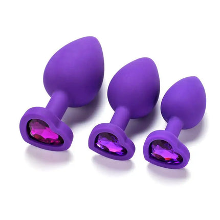 【AD】Metal Anal Plug Heart Crystal Beginner To Expert Butt Plug Adult Toy Tail Female/Male Dildos Sex Toys Couples Adults Game