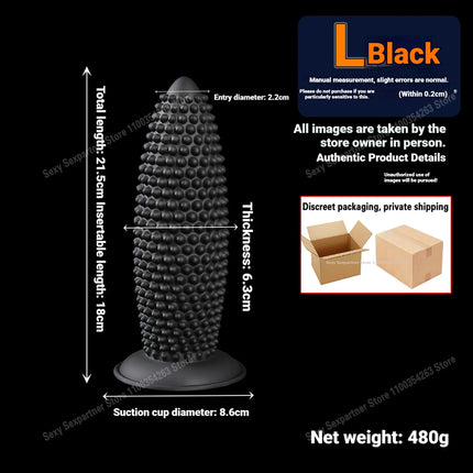 Super Big Anal Dildo Particle Stimulation Anal Plug 6xl Fisting Dilatador Anal Balls Silicone ButtPlug Anal SexToy For Women/Men