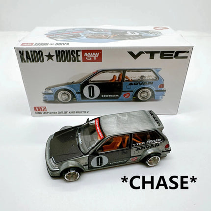NEW **CHASE** Kaido House 1:64 MINIGT Skyline GTR R34 510 Wagon R33 NSX Diorama Car Model Collection Hidden Items