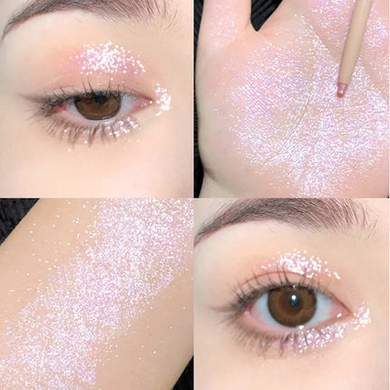 Eyes Brighten Concealer Contour Stick Eyeshadow for Girls Women's Cosmetic Lie Silkworm Pen Natural Highlight Makeup Toiletry
