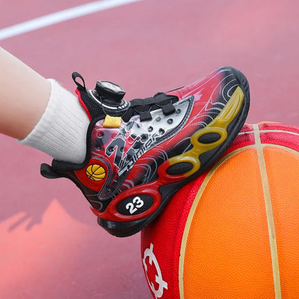 Childrens Sneakers Mesh Breathe Shock-absorbing Training Outdoor Ultralight Anti Slip Classic Running Shoes for Boys Girls