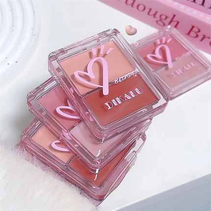Water Light Peach Cream Blush Milk Pink Cream Natural Cheek Tint Brighten Waterproof Face Contouring Orange Blush Palette Makeup