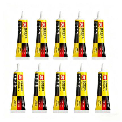 60ml Clear Shoe Repair Adhesive Quick-drying Low Odor Strong Adhesive Soft Resin Shoe Glue for Fixing Worn Shoes or Boots