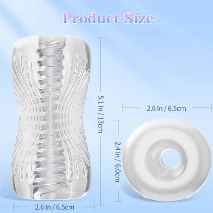 Male Masturbator Pocket Pussy TPE Male Masturbation Sleeve Penis Training 3D Realistic Texture Couple Adult Sex Toys & Game