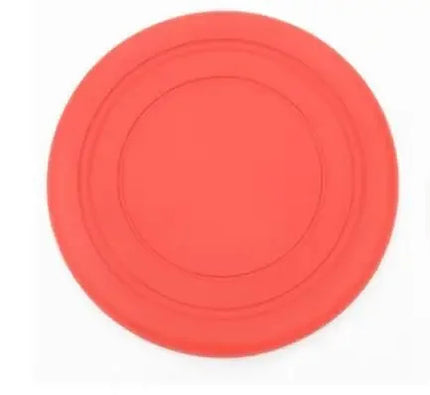 Dog Round Interactive Toys Safety Silicone Flying Discs Wholesale Small Large Dogs Bite Resistant Training Pet Supplier 1PC