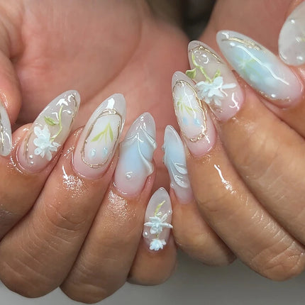 AWStorG 7.5ml Milky Jelly White Gel Nail Polish Translucent Semi Permanent Soak Off UV LED Gel Varnish Manicure Nail Art