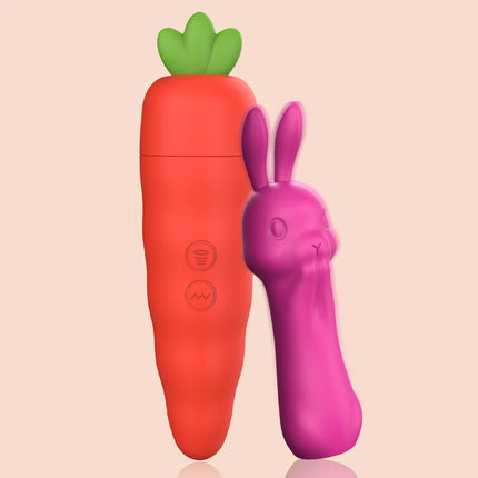 Carrot Clit nipple Sucking Rabbit Vibrator Women Clitoris G-Spot Stimulation Masturbation Vagina Dildo Sex Toys Adult Female 18