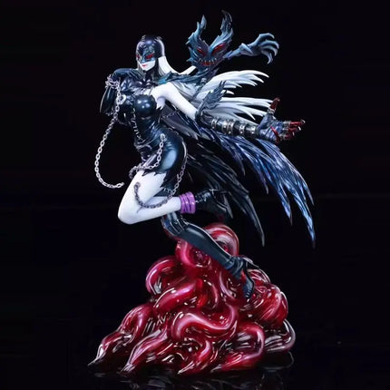 Lady Devimon Anime Figures Digimon 24cm Pvc Model Statue Collection Desk Ornament Decor Custom Gifts For Adult Anime Collectors
