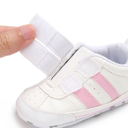 Spring and Autumn Style Baby Walking Shoes Baby White Shoes Casual Single Shoes For Boys and Girls Anti Slip Baby Shoes