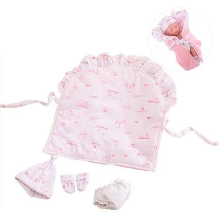 For 12inch 30cm Baby Born Doll Winter Plush Romper Pajamas Outfit Clothing Doll Swaddle Knitted Sweater Suit+Socks Set Clothes