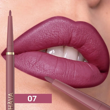 1pc Matte Lip Liner, Waterproof, Easy to Use, Beauty, Three-dimensional Lips, Long-lasting, Women'S Gift