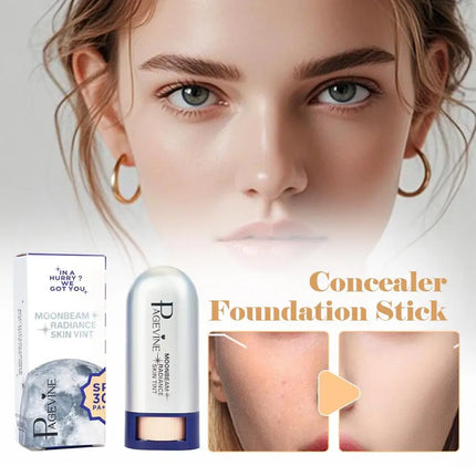 PAGEVINE Waterproof Foundation Stick Concealer Stick 6g Long-Lasting Concealer Waterproof Suitable for All Kinds of Daily Makeup