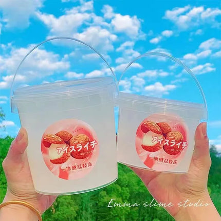 Soft Clay Liquid Slime (Hug Milk Fake Water) - Squishy Stress Relief Toy for Kids, Puffable & Non-Sticky Slime Toy