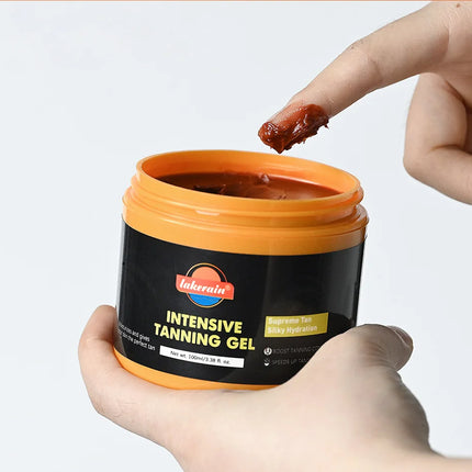 Lakerain Intensive Tanning Gel Body Cream Bronze Tanning Lotion Carroten Effective Sun Aid Take In Sunlight Moisturizing Cream