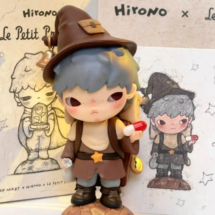 Authentic POP MART Hirono x Le Petit Prince Serie Blind Box Toys Mystery Box Mistery Action Figure Cute Model Surprise Gift