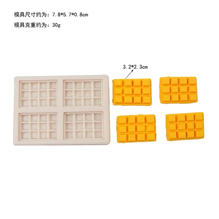 VERIDIAN Ice Cream Cone Silicone Molds Mousse Chocolate Fondant Cake Mold DIY Candle Mold Cake Decoration Baking Accessories
