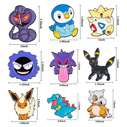 Cartoon Pins Gengar Enamel Pin Brooch For Women Men Accessories Cute Lapel Pins Backpack Shirts Badges Collection Toy Gift