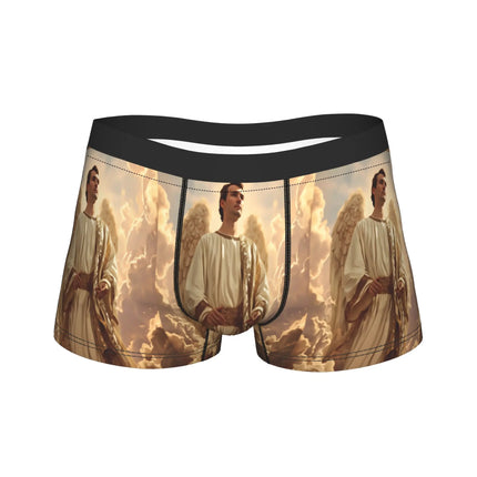 Charlie Kirk Angelic Advocate  Underwear  Printed Boxershorts Quality Men's Underpants Elastic Boxer Brief Gift Idea