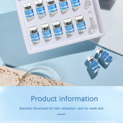 GHK-Cu Blue Copper Peptide Freeze-Dried Powder Essence Deep Hydration Firming Restore Skin Elasticity Rejuvenating Skin Care
