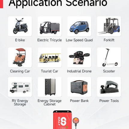 DALY software Active 1A balancer with Bluetooth UART 1A 4S 8S Equalizer suitable for LI-ION Lifepo4 LTO battery pack