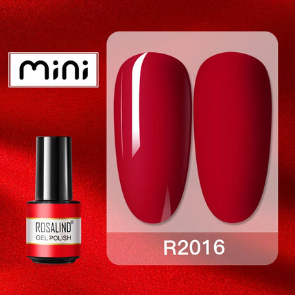 ROSALIND Temperature Changed Gel Nail Polish Soak Off Gel Varnishes Nail Art Semi Permanent Base Top Coat UV Nail Gel Polish
