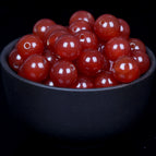 red agates / 8mm  45 to 46pcs