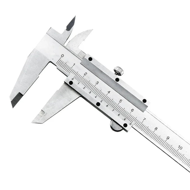 0-150mm Stainless Steel Vernier Caliper Locking Screw Vernier Caliper Stainless Steel by BeBosLook