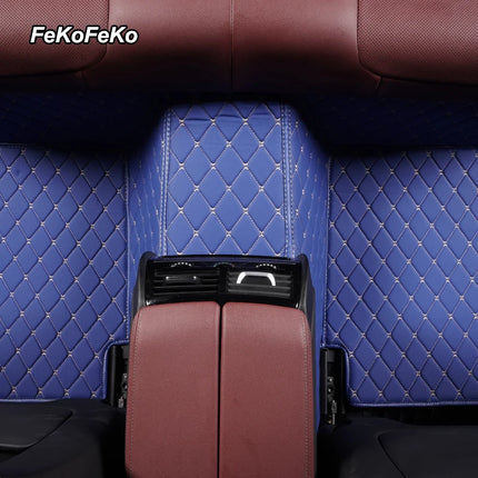 Custom Car Floor Mats For VW Polo Polo-Plus Polo-GTI Auto Carpets Foot Coche Accessorie