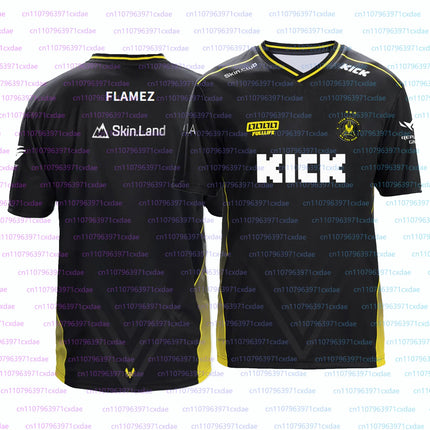 LEC 2026 Spring Team Vitality Jersey Uniform Clothing For Mens Esports Club LOL Game T-shirts Streetwear Fashion Boys Tees Tops