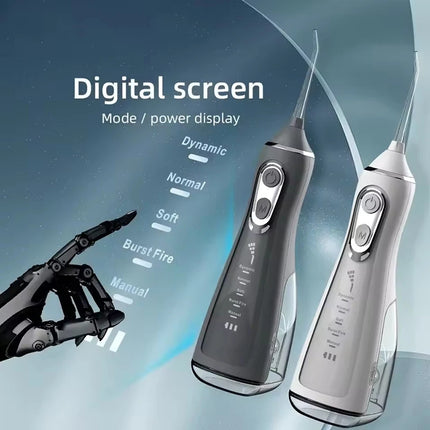 Oral Irrigator Dental Water Flosser for Teeth Portable Mouth Washing Machine Rechargeable Dental Water Jet for Dental cleaning