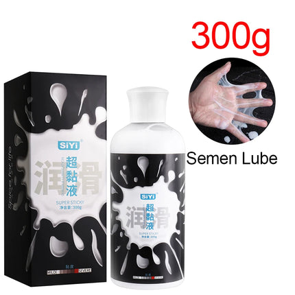 Anal Lubricant For Sex Semen Viscous Lube Gay Men Water Based Oil Lubricating Sexy Adult Products Sexual Game Toys Lubrication