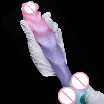 Monster Dildo Penis Alien Anal Plug Adult Sex Toys for Women Strong Suction Cup Soft Silicone Big Dick Buttplug Clit Massage