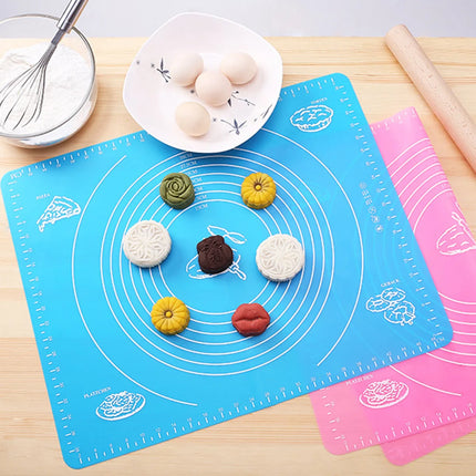 Silicone Baking Mat Kneading Dough Mats Pizza Cake Sheet Cooking Grill Gadgets Bakeware Table Pad Kitchen Pastry Accessories