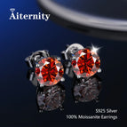 4 Prong Red / 1ct(6.5mm)x 2pcs-box