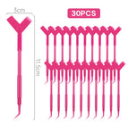 30pcs rose red