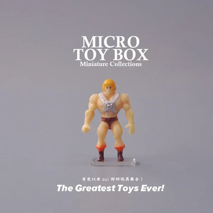 MICROTOYBOX World Smallest Ultra Mini Classic Toy Miniature Supermarkets Alloy Part Act Works Collecting Toy No Box