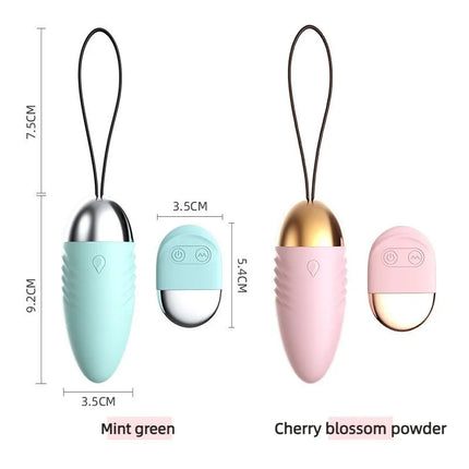 Bullet Vibrators Silicone Vibrating Egg Wireless Remote Control Vaginal Masturbation G Spot Stimulating Massager Women Sex Toys