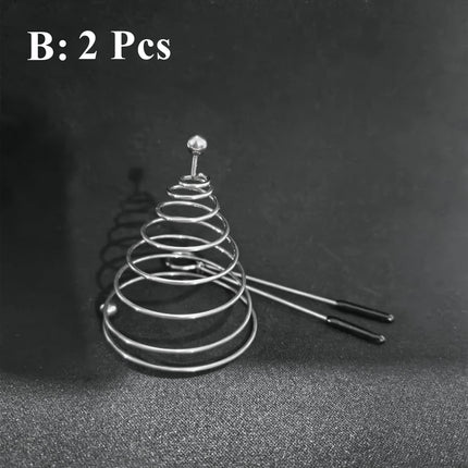 Super Elasticity Nipple Clamp Nipple Rotation Sensitizer Trainer Breast Force Regulation Breast Stimulation Adult Games Sex Toys